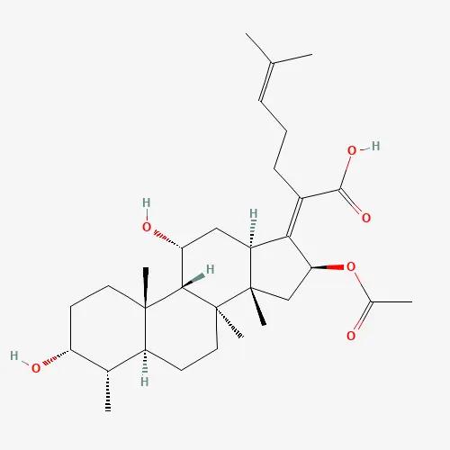 Structure de l'acide fusidique