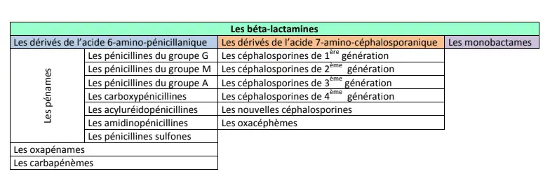  β-lactame